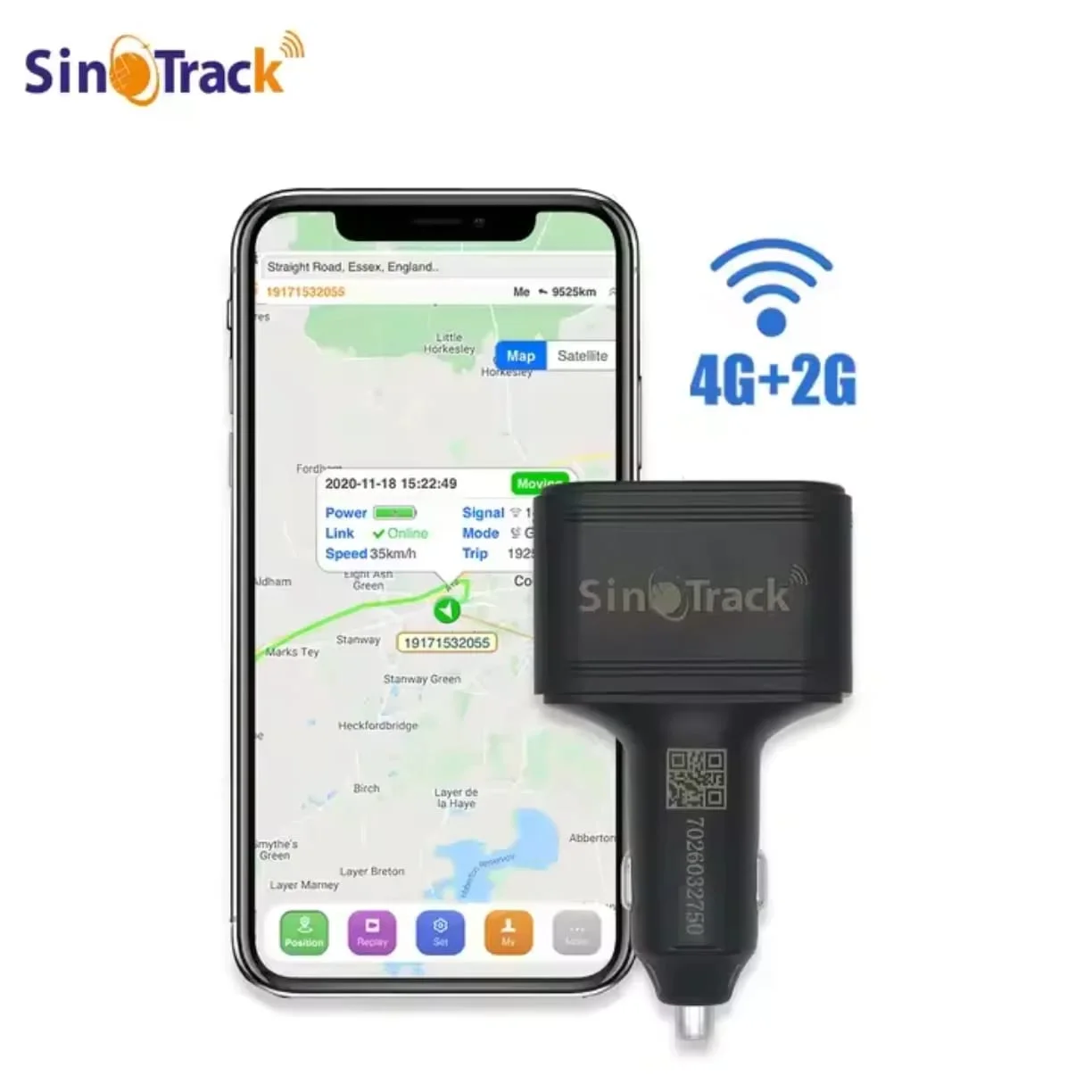 Traceur GPS Espion Allume cigare facile à brancher - vue 1